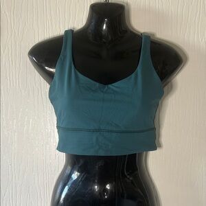 Lululemon Athletica Blue Crop Top